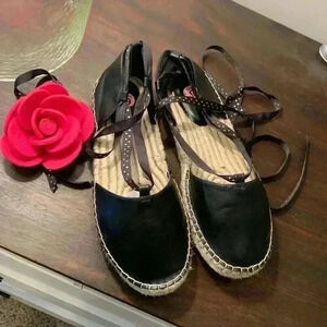 Topshop Jute Wrap Shoes